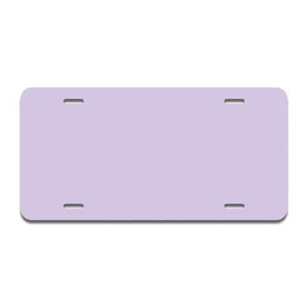 Amistad Aluminum License Plate - Solid Lilac AM2679608